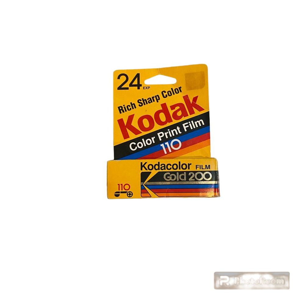Kodak Kodacolor Gold 200 GB 110-24 Color Film 200 ISO 24 Photos